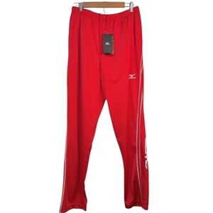 Mizuno Women's Red Training Casual Pants Size XL NWT
